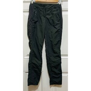 Decathlon Quechua Womens XS Black Hiking Pants Lightweight Activewear Trousers